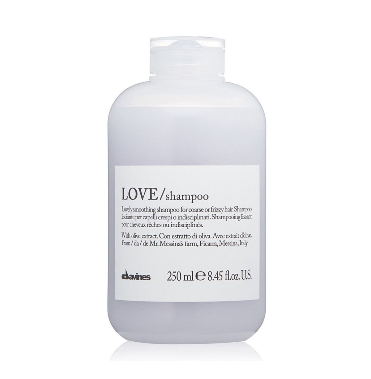 Davines LOVE glotninantis šampūnas, 250ml Davines TIESIOG GRAŽI