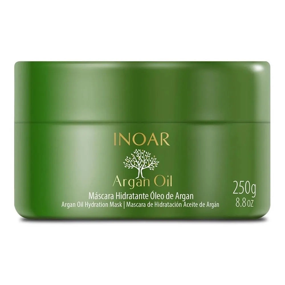 INOAR ARGAN OILdrėkinanti plaukų kaukė,250 g Inoar TIESIOG GRAŽI